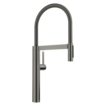 Blanco culina Semi-Pro 1.5 GPM, Satin Dark Steel 527475