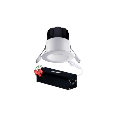 Goodlite LED Regress Round Slim - Recessed Downlight, RS2/8W/R/LED/5CCT 500 Lumens, 8W G-48508