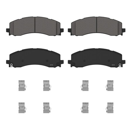 Wagner Brake QuickStop Rear Disc Brake Pad Set Semi-Metallic,  ZX2225