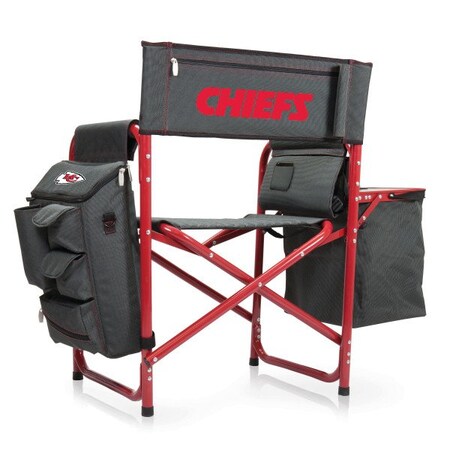 Picnic Time Family Of Brands NFL Kansas City Chiefs - Fusion Camping Chair 807-00-600-164-2