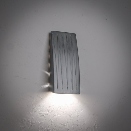 Luxury Lighting Bali Slender 13.3 in Tall Ceramic Wall Light, Rubbed Pewter Paint Finish, 2PK (2) ADA-0514W-APew-7