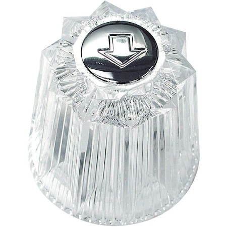 Danco Acrylic Universal Diverter Clear Faucet Handle for Price Pfister Windsor 88446
