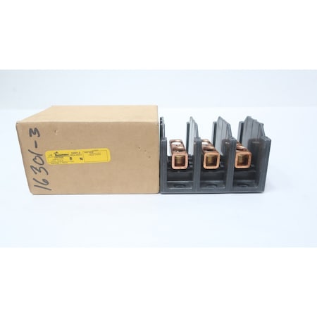 Eaton Bussmann POWER DISTRIBUTION BLOCK 255A 600V-AC 16301-3