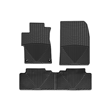 Weathertech Black, Front and Rear All Weather Floor Mats WTHB330149