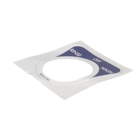 Stero Dishwasher Decal/Label, Rinse-Off-Wash 0A-694146