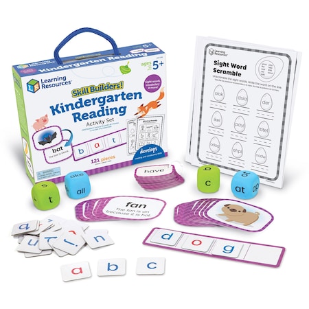 Learning Resources Skill Builders! Kindergarten Reading LER1246