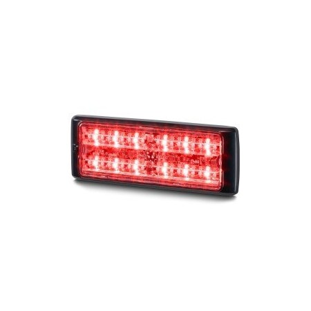 Federal Signal MicroPulse Ultra, 24 Red/Blue LEDs MPS122U-RB