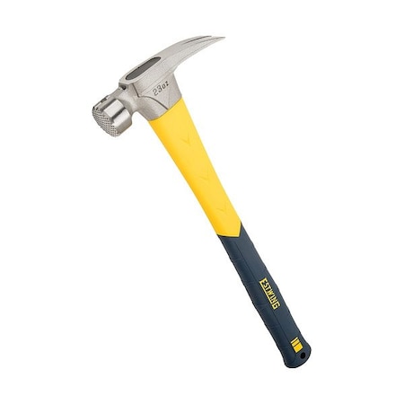 Estwing Claw Hammer, 17 " L, Steel, 1 1/2" dia. MRF23LM