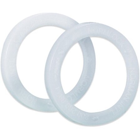 Box Packaging Locking Rings 1 Qt. Paint Can White 100/Pack HAZ1081