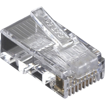 Black Box Connect Cat5E Rj-45 Modular Plugs Unshielded 100-Pack C5E-MP-U-100PAK