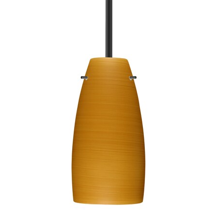 Besa Lighting Besa Tao 10 Stem Pendant, Oak, Black Finish, 1x 100W MAX E26 Base 1TT-1512OK-BK
