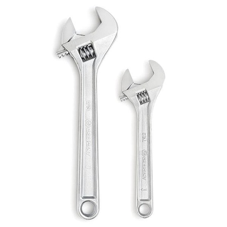 Crescent 2 Piece Adjustable Wrench Set 8" & 12" AC2812VS