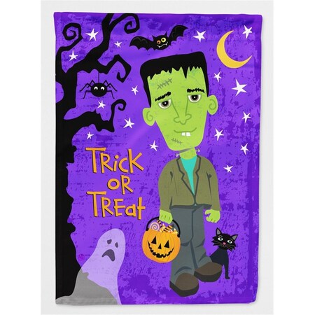 Carolines Treasures Halloween Frankie Frankenstein Flag Garden Size VHA3021GF