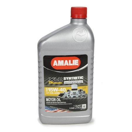 Amalie 1 qt. XLO Ultimate 15W40 Semi-Synthetic Motor Oil AMA79106-56