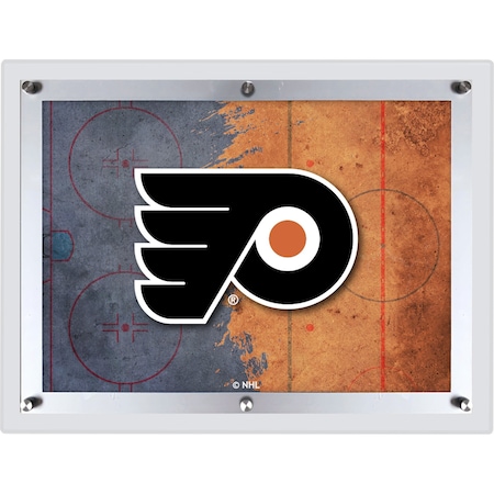 Holland Bar Stool Co Philadelphia Flyers 32 in. x 23.5 in. Backlit LED Sign by Company LBLedA