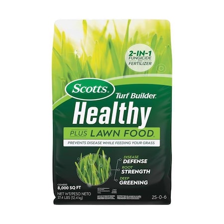 Scotts Turf Builder Moss and Fungus Control Lawn Food For Multiple Grass Types 8000 sq ft 26034