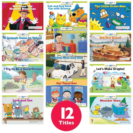 Creative Teaching Press Learn to Read Variety Pack 14, Level G, 12 Titles 18041
