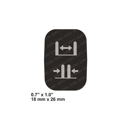 Nissan REPLACEMENT DECAL, OPERATION SHIFT FORK 99383-60K00