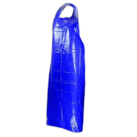Magid 6 Mil 35" x 50" White Vinyl Apron, Size OS VAW50