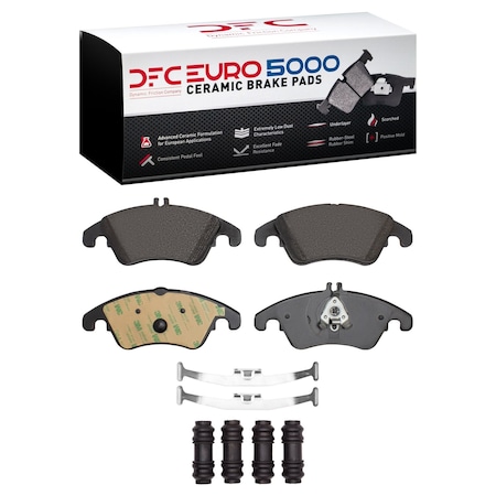 Dfc 5000 Euro Ceramic Disc Brake Pad Set,  1600-1342-01