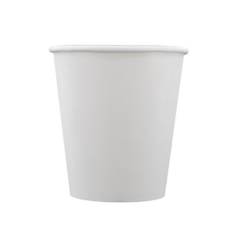 Rdi Single Wall Hot Cup White Generic Unwrapped 10oz 1000cs, 1000PK CP-PPU10-WHT