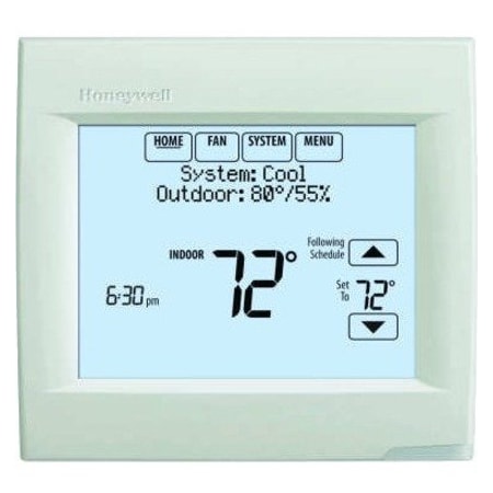 Honeywell Home Programmable Thermostat, 7 Programs, 3 H, 2 C, Electrical Box Mount, Hardwired/Battery, 20/30VAC TH8320R1003