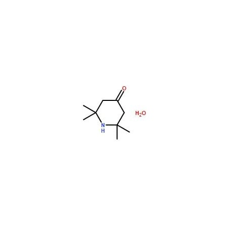 Ak Scientific 2, 2, 6, 6-Tetramethyl-4-piperidone monohydrate (100g), CAS 10581-38-1 9419AF-100g