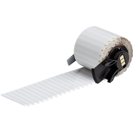 Brady Pre-Cut Label Stock Roll, White, Gloss M6-27-767