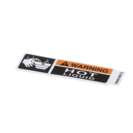 Bunn DECAL, WARNING-HOT LIQUID 03409.0002