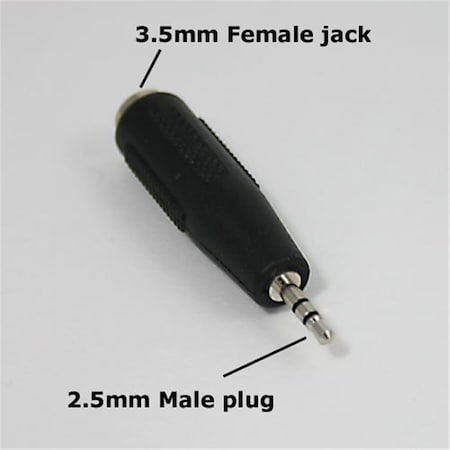 Evolve 3.5 mm. Jack To 2.5 mm. Plug Converter EV2690531