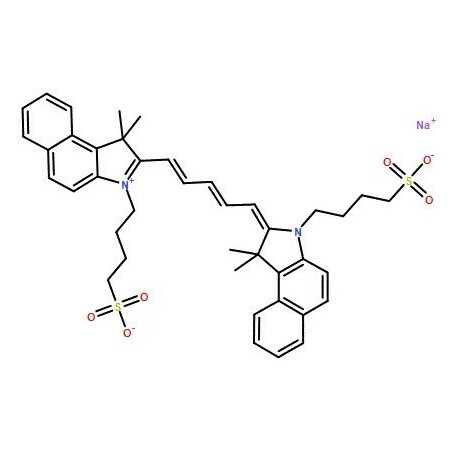 Ak Scientific 2-[5-[1, 1-Dimethyl-3-(4-sulfobutyl)-1, 3-dihydrobenzo[e]indol-2-ylidene]penta-1, 3-dienyl]-1, 1-dimeth 5475AL-1g