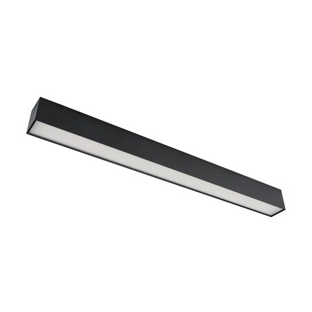 Keystone Linear Arch Fixture with Direct & Indirect Lighting | 4ft | Power and Color Selectable| Black | 0-10 KT-LALED40PS-4A-8CSF-VDIM-B