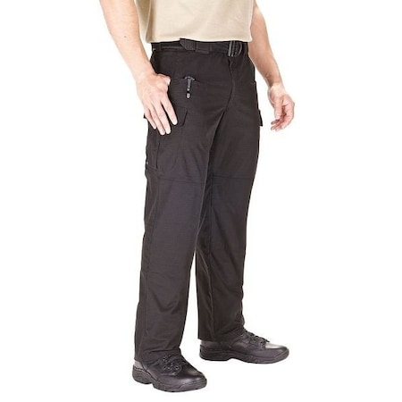 5.11 Tactical Pants, M, Black, 35% Cotton, 65% Polyester 74369ABR-019-30-30