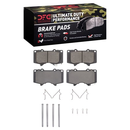 Dfc Ultimate Duty Disc Brake Pad Set,  1400-0976-01