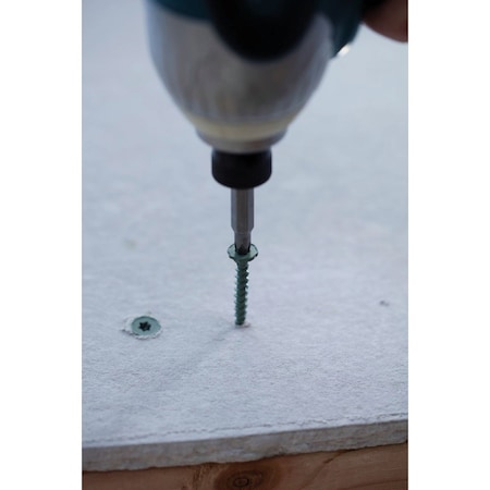 Backer-On Rock-On No, 9 x 1-5/8'' Star Drive Cement Board Screws, 140 Ct. 23510