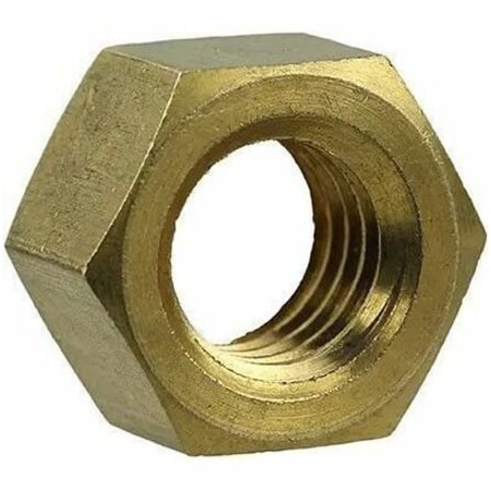 Dottie Hex Nut, #8-32, Brass, 100 PK HNBR832