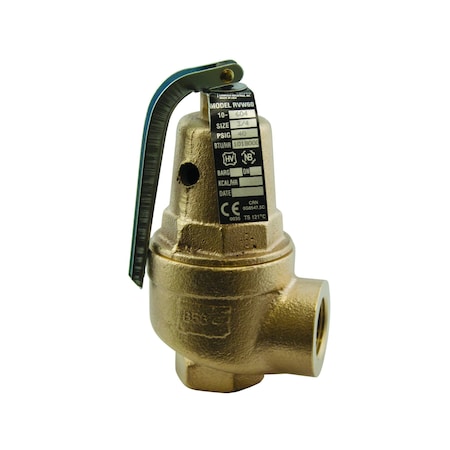 Apollo Valves Safety Relief Valve, 3/4In, 150 psi, Bronze 1060434