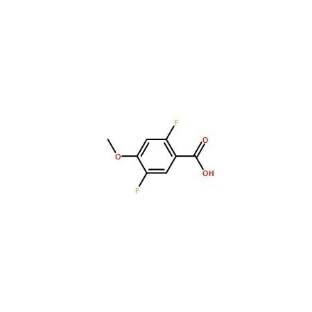 Ak Scientific 2, 5-Difluoro-4-methoxybenzoic acid (1g), CAS 1060739-01-6 Y3599-1g