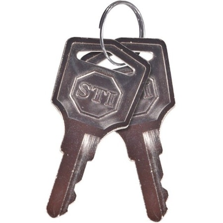Safety Technology International Key, For Stopper II Series, 1-5/8" Sz, PK2 KIT-H19030