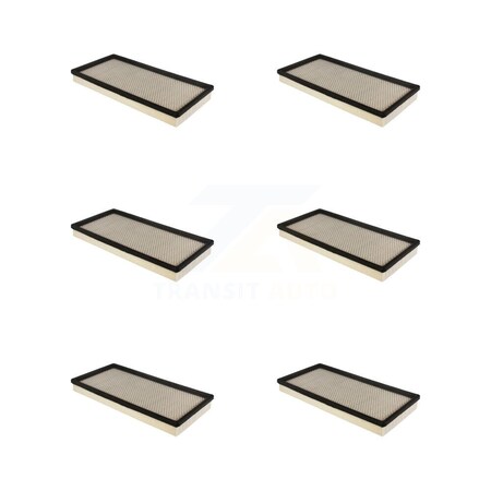 Pur Engine Air Filter 6 Pack For Chevrolet GMC C1500 K1500 Corvette K2500 Express 3500 2500 K57-102389