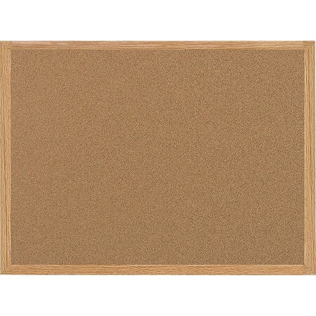 Mastervision Cork Bulletin Board 47-13/64" W SF152001239