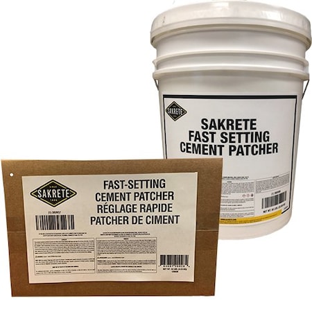 Sakrete Concrete Repair Compound, Box, Gray, Fast Setting 120028