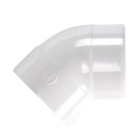 Plastic Trends P404 4 x 4 in. 45 Degree Elbow 48162