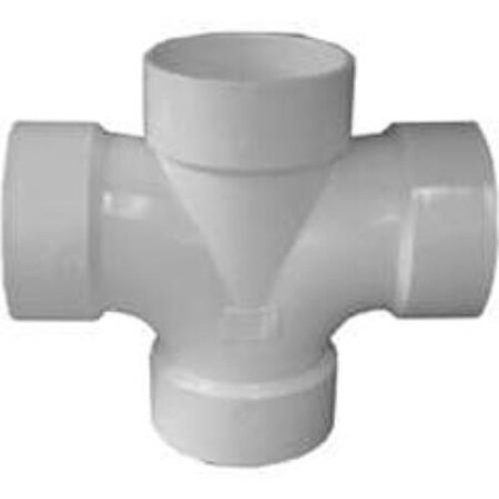 Charlotte Pipe And Foundry PVC 004290600HA 2 X 1 1/2 IN REDDBLSANTEE PVC 00429  0600HA