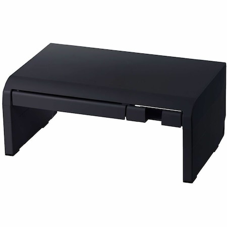 Bostitch Konnect Adjustable Monitor Riser with Drawer & Cell Phone Holder, Black KT2-STANDX-BLK