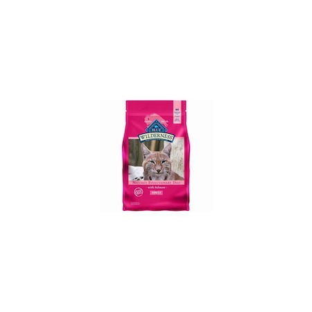 American Distribution & Mfg Co Wilderness Dry Cat Food, Salmon, 5 Lbs. 800285