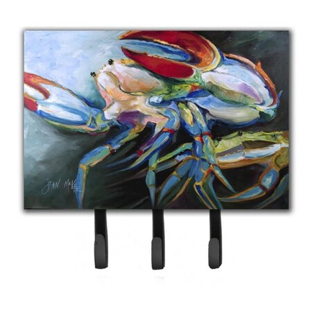 Carolines Treasures Blue Crab Leash and Key Holder JMK1103TH68