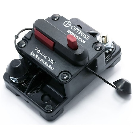 Optifuse Circuit Breaker, 153 Series, 25 to 200A, 3kA at 42V DC 153070