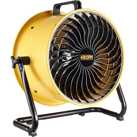 Edendirect Heavy Duty High Velocity Turbo Floor Fan, 16 in Blade Dia, 120V, 2,100/2,400/2,800 cfm IR-FANTD16