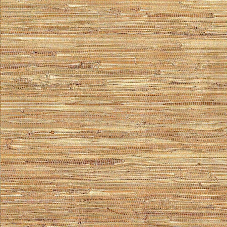 Kenneth James Meho Neutral Grasscloth Wallpaper 2693-65670